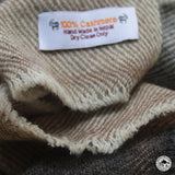 Kaschmirschal "Shree" – 100 % Kaschmir, handgewebt in Nepal