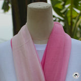 Kaschmirtuch "Sarkuwa" – Rosa, handgewebt