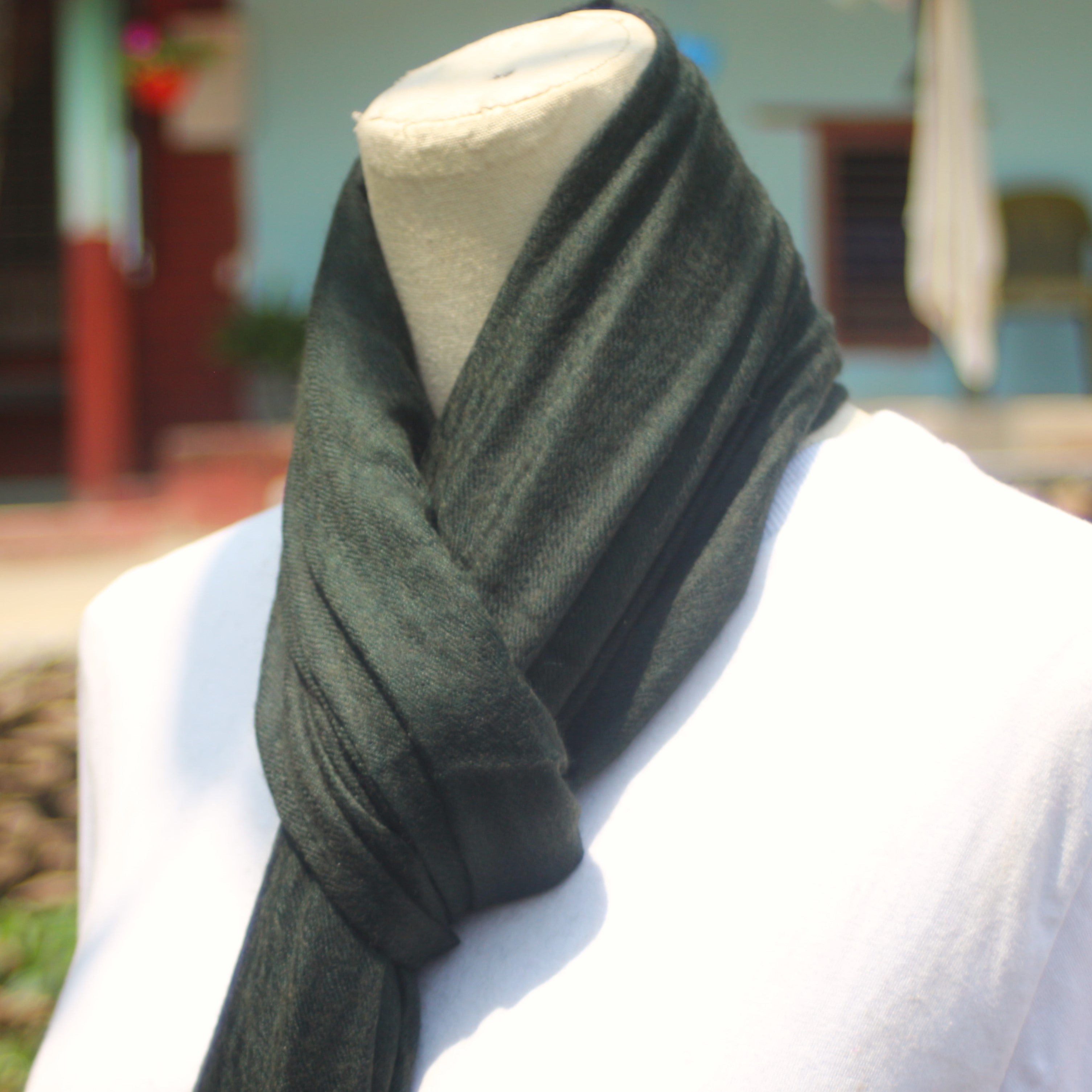 Kaschmirschal "Koseli" – 100 % Kaschmir, handgewebt in Nepal
