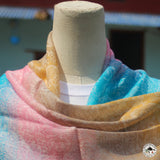 Kaschmirtuch "Avidya" – Beige, handgewebt
