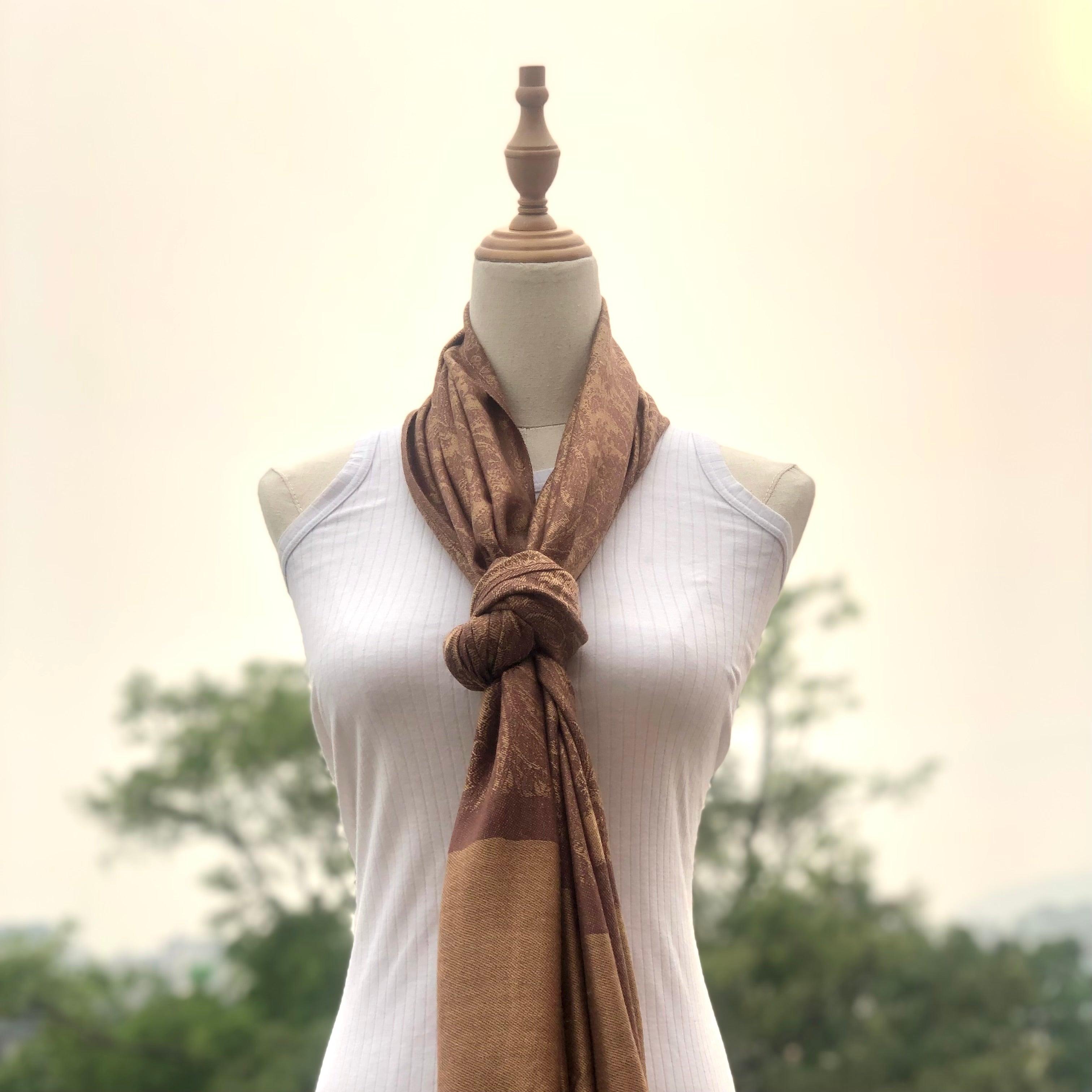 Pashmina Schal "Kathmandu" (काठमाडौं) - Namaste Kids Help Shop