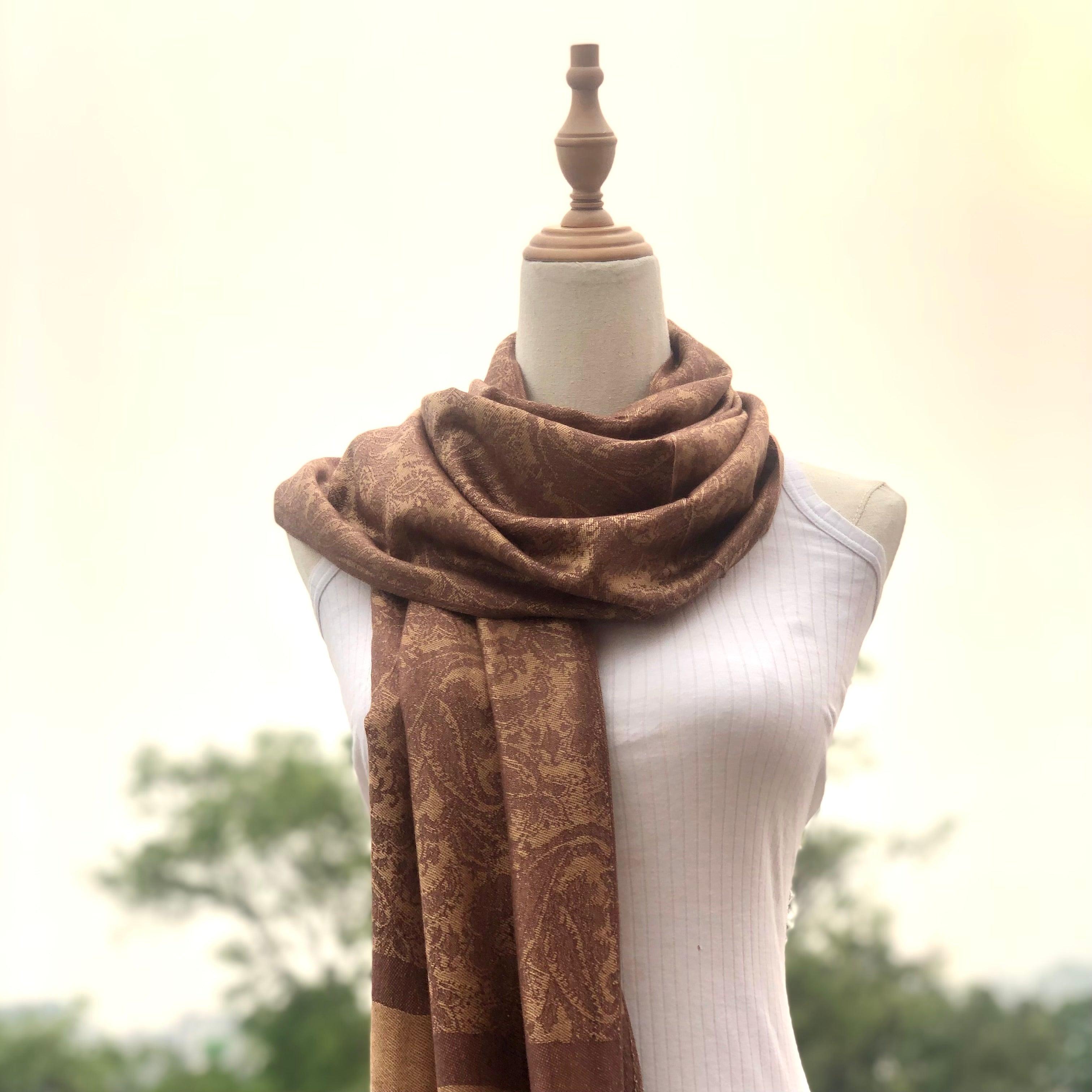 Pashmina Schal "Kathmandu" (काठमाडौं) - Namaste Kids Help Shop
