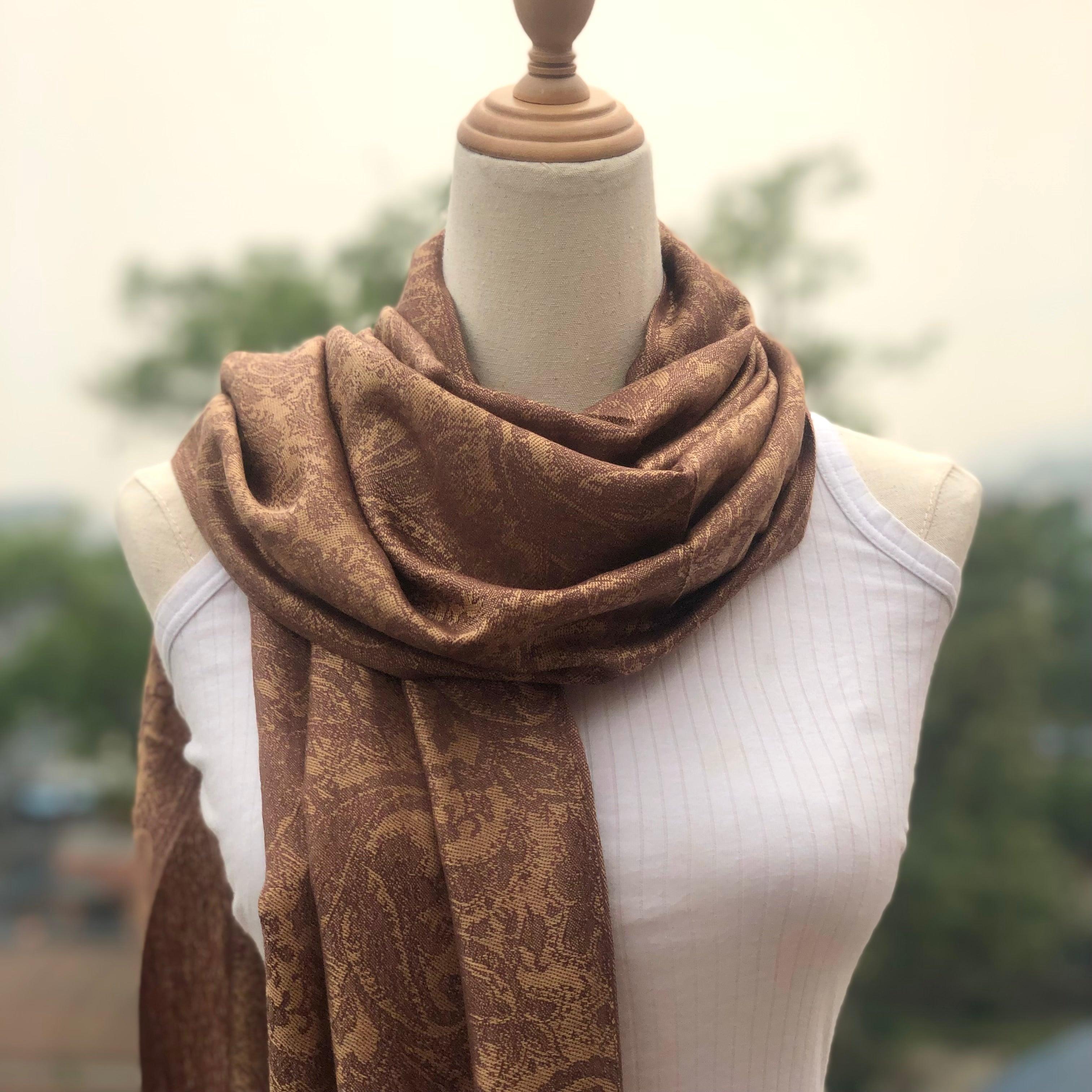 Pashmina Schal "Kathmandu" (काठमाडौं) - Namaste Kids Help Shop