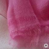 Kaschmirtuch "Sarkuwa" – Rosa, handgewebt