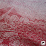 Kaschmirtuch "Papanca" (पपन्च) – Rot, handgewebt