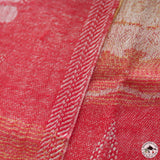 Kaschmirtuch "Papanca" (पपन्च) – Rot, handgewebt