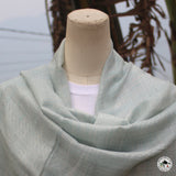 Kaschmirtuch "Gokul" – Blau, 100 % Kaschmir, handgewebt