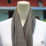 Kaschmirschal "Chokra" – 100 % Kaschmir, handgewebt in Nepal