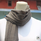 Kaschmirschal "Chokra" – 100 % Kaschmir, handgewebt in Nepal