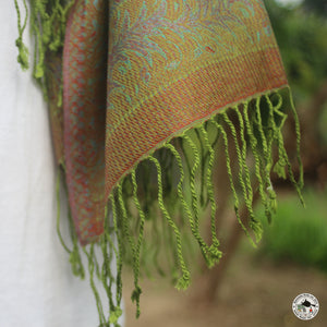 Kaschmir Schal " Dhwani" ( ध्वनि )