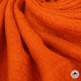 Kaschmirtuch "Aainselu" – Orange, 100 % Kaschmir, handgewebt