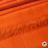 Kaschmirtuch "Aainselu" – Orange, 100 % Kaschmir, handgewebt