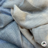 Kaschmirtuch "Suwarna" (सुवर्ण) – Beige, 100 % Kaschmir, handgewebt