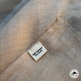Kaschmirtuch "Suwarna" (सुवर्ण) – Beige, 100 % Kaschmir, handgewebt