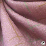 Tuch "Dhub" – Rosa, handgewebt