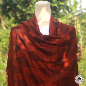 Seidenschal  " Kamar" ( कामर )