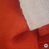 Kaschmirtuch "Manari" (मनरी) – Orange, handgewebt