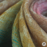 Kaschmirtuch "Avidya" – Beige, handgewebt