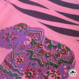 Kaschmirtuch "Srinagar" (श्रीनगर) – Rosa, handgewebt
