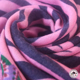 Kaschmirtuch "Srinagar" (श्रीनगर) – Rosa, handgewebt