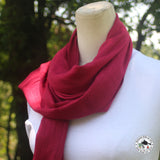 Kaschmirtuch "Raktaful" – Rosa, 100 % Kaschmir, handgewebt