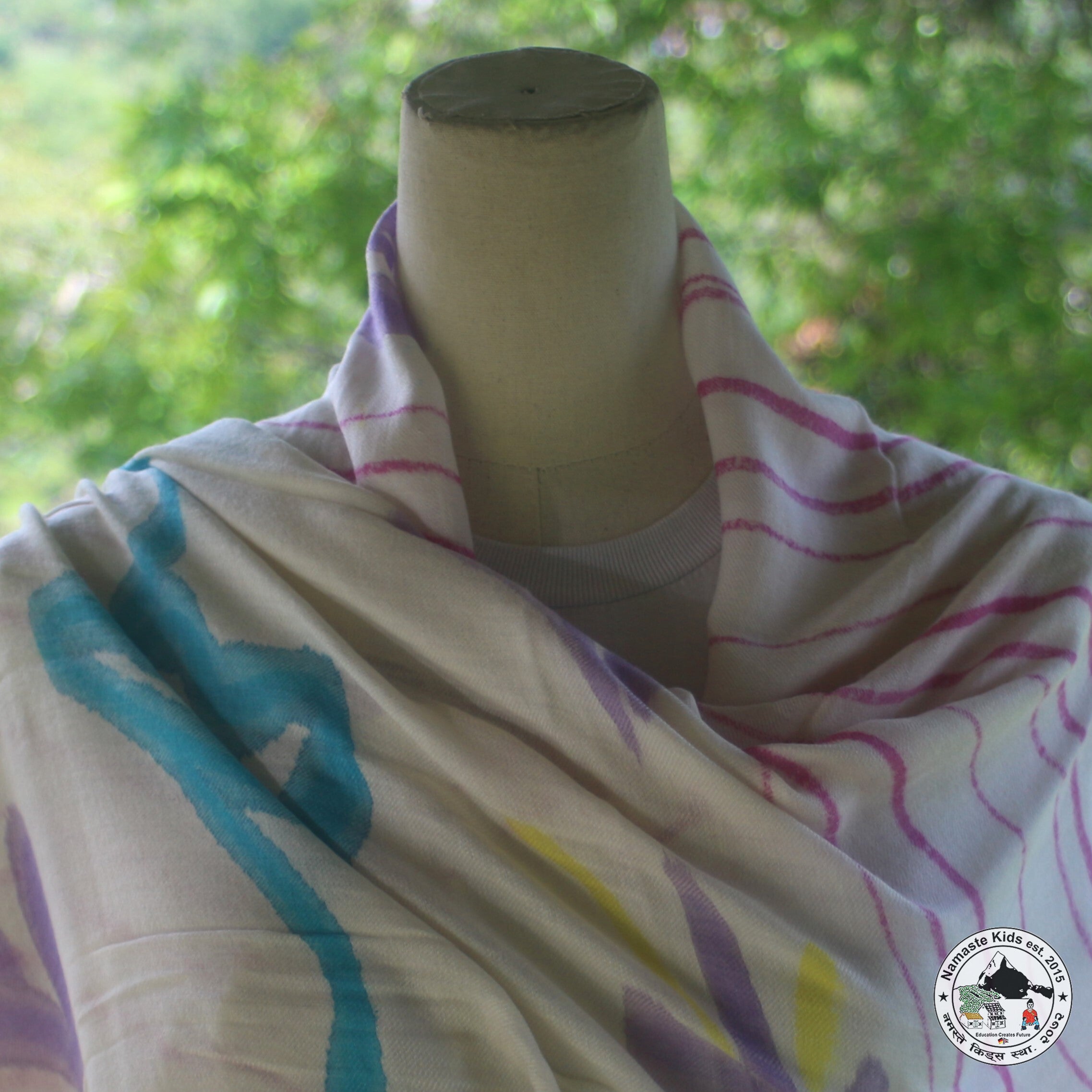 Kaschmirschal "Annapurna" – 100 % Kaschmir, handgewebt