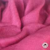 Kaschmirtuch "Raktaful" – Rosa, 100 % Kaschmir, handgewebt