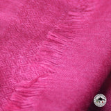 Kaschmirtuch "Raktaful" – Rosa, 100 % Kaschmir, handgewebt