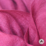 Kaschmirtuch "Raktaful" – Rosa, 100 % Kaschmir, handgewebt