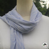 Kaschmirtuch "Parva" (पर्व) – Blau, handgewebt