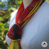 Kaschmirtuch "Juwala" (जुवाला) – Rot, handgewebt