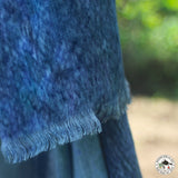 Kaschmirtuch "Itihash" (इतिशाश) – Blau, handgewebt
