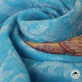 Kaschmirtuch "Sarara" (सरर) – Blau, handgewebt