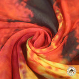 Kaschmirtuch "Juwala" (जुवाला) – Rot, handgewebt