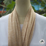 Kaschmirtuch "Fulkumari" (फूलकुमारी) – Beige, handgewebt