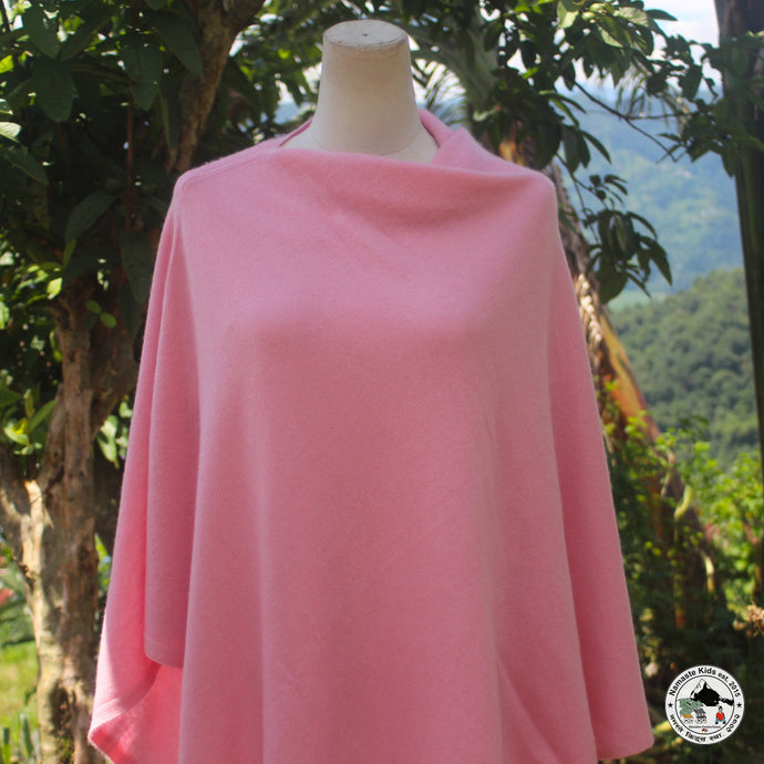 Handgewebter Kaschmir Poncho 