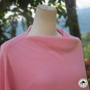 Handgewebter Kaschmir Poncho "Ghahana"