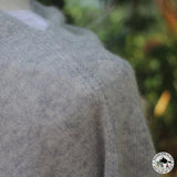 Handgewebter Kaschmir Poncho "Fulmala" (फूलमाला)