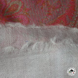 Kaschmirtuch "Aula" – Beige, handgewebt