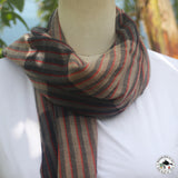 Kaschmirtuch "Dharkey" (धर्के) – Beige, handgewebt