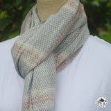 Schal "Mittha" – Beige, handgewebt