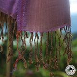 Pashminaschal "Pacheuri" (पचेउरि) – Karamell, handgewebt