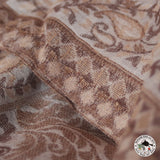 Kaschmirtuch "Kharani" (खरानी) – Beige, handgewebt
