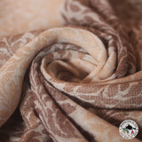 Kaschmirtuch "Kharani" (खरानी) – Beige, handgewebt