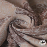 Kaschmirtuch "Kharani" (खरानी) – Beige, handgewebt