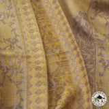 Kaschmirtuch "Sparsha" (स्पर्श) – Beige, handgewebt