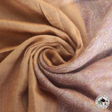 Pashminaschal "Pacheuri" (पचेउरि) – Karamell, handgewebt