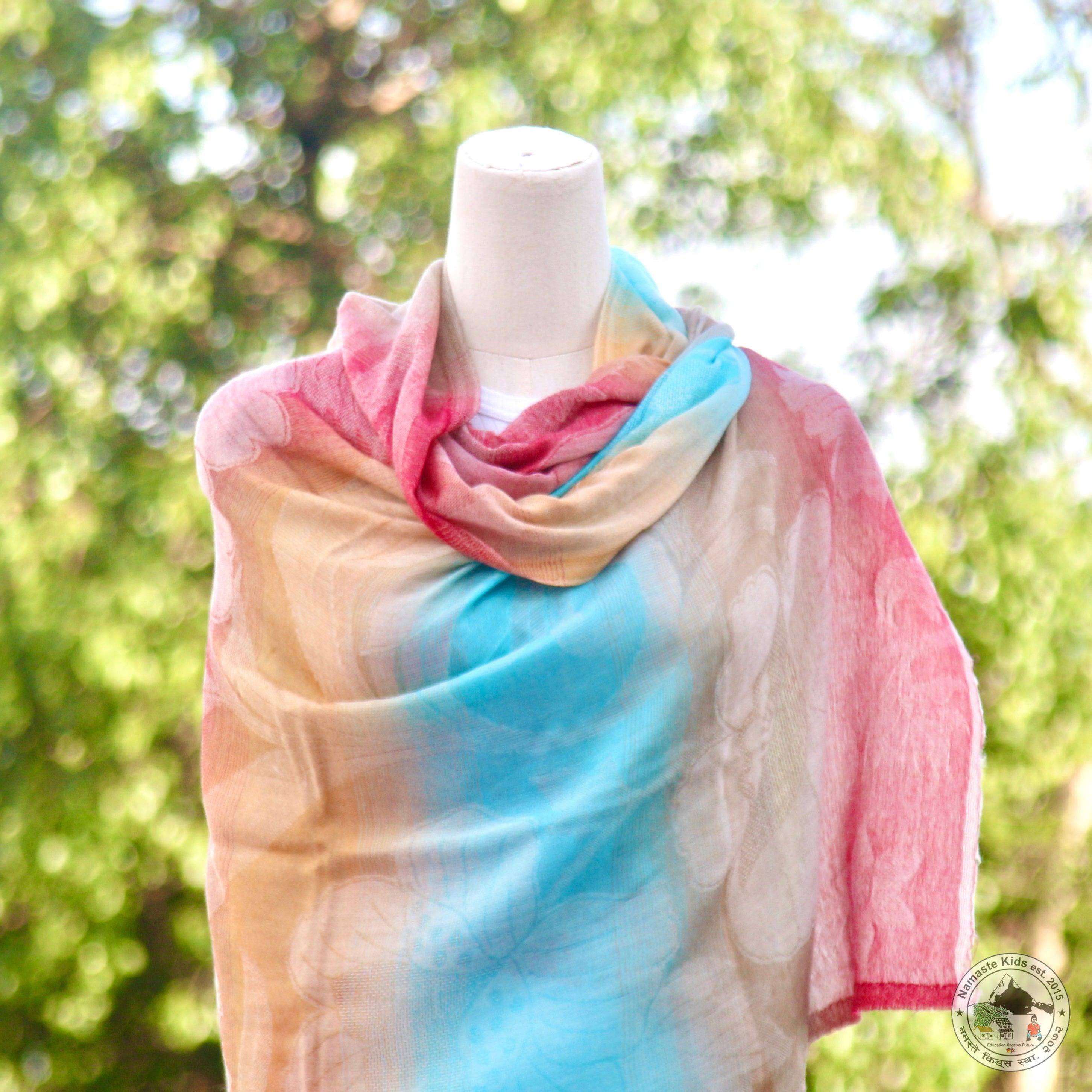 Kaschmir Schal "Jarayo" (जरायो) - Namaste Kids Help Shop