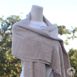 Schal "Armala" – Beige, handgewebt