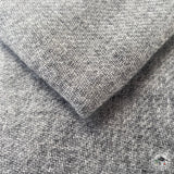 Wollschal "Tansen" (तानसेन) – Grau, 50 % Kaschmir, handgewebt